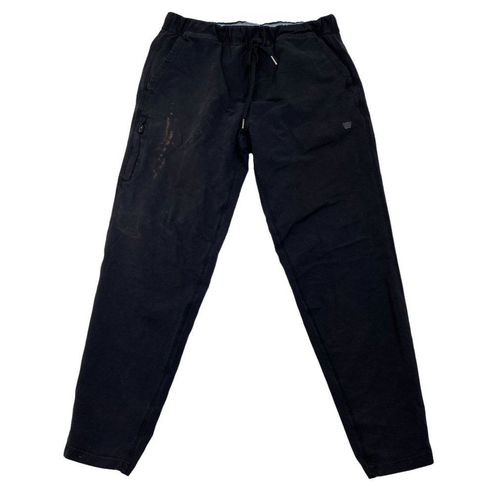 Mack Weldon Mens Daily Wear Ace Jogger Size M Black Lounge Athleisure Stained